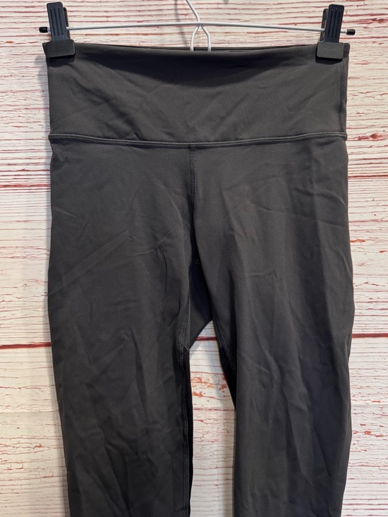 Lululemon Throwback Inspire High-
Rise Crop 21" in Graphite Grey / Black Sz 4 - Picture 5 of 14